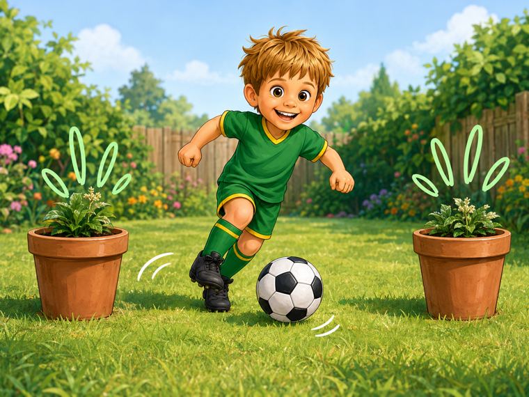 Lucas playing Treasure Gates